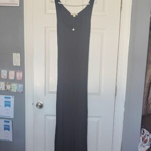 Nicki Minaj Black Maxi Dress